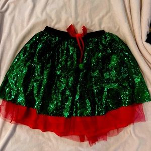 Sequin fun skirt!